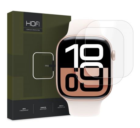 2PACK SET HYDROGELOVÝCH FÓLIÍ HOFI HYDROFLEX PRO+ 2-PACK APPLE WATCH 10 (42 mm) CLEAR