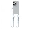 KRYT SE ŠŇŮRKOU/POPRUH NA TĚLO TECH-PROTECT MAGNECKLACE MAGSAFE iPhone 16 Pro CRAYON GREY