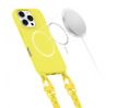 KRYT SE ŠŇŮRKOU/POPRUH NA TĚLO TECH-PROTECT MAGNECKLACE MAGSAFE iPhone 16 Pro Max CANARY YELLOW