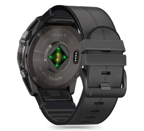 ŘEMÍNEK TECH-PROTECT SILICONE PU GARMIN FENIX 5X / 5X Plus / 6X / 6X PRO / 7X / 8 (51 mm) BLACK