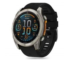 ŘEMÍNEK TECH-PROTECT SILICONE LINE GARMIN FENIX 5X / 5X Plus / 6X / 6X PRO / 7X / 8 (51 mm) BLACK