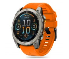 ŘEMÍNEK TECH-PROTECT SILICONE LINE GARMIN FENIX 5X / 5X Plus / 6X / 6X PRO / 7X / 8 (51 mm) ORANGE