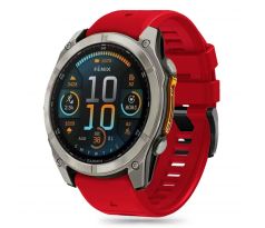 ŘEMÍNEK TECH-PROTECT SILICONE LINE GARMIN FENIX 5X / 5X Plus / 6X / 6X PRO / 7X / 8 (51 mm) RED