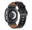 ŘEMÍNEK TECH-PROTECT DELTA PRO SAMSUNG GALAXY WATCH ULTRA (47 mm) LEATHER BLACK