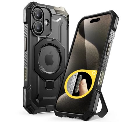 KRYT SUPCASE UB GRIP MAG MAGSAFE iPhone 16 BLACK