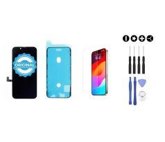 MULTIPACK - Original OLED displej pro iPhone 14 Pro + screen adhesive (lepka pod displej) + 3D ochranné sklo + sada nářadí