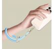 POPRUH NA RUKU/ŠŇŮRKA NA TELEFON TECH-PROTECT C4S ROPE WRIST STRAP BABY BLUE/GOLD