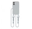 KRYT SE ŠŇŮRKOU/POPRUH NA RAMENO/CEZ TĚLO TECH-PROTECT MAGNECKLACE MAGSAFE iPhone 16 CRAYON GREY