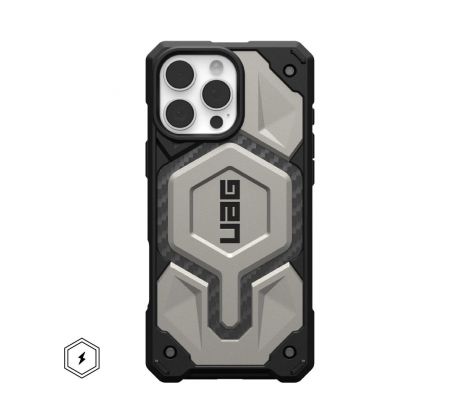 Case (UAG) Urban Armor Gear Monarch Pro  iPhone 16 Pro Max titanium