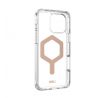 Case (UAG) Urban Armor Gear Plyo s MagSafe  iPhone 16 Pro Max ice / rose zlatý