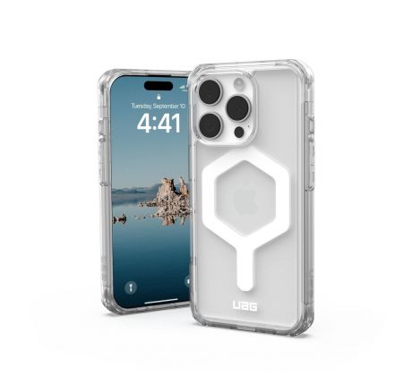 Case (UAG) Urban Armor Gear Plyo s MagSafe  iPhone 16 Pro ice / bílý