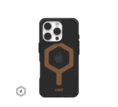 Case (UAG) Urban Armor Gear Plyo s MagSafe  iPhone 16 Pro cerný / bronze