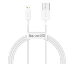 BASEUS cable USB A to Lightning 2,4A Superior CALYS-A02 1 m bílý