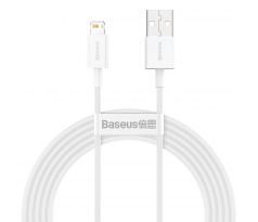 BASEUS cable USB A to Lightning 2,4A Superior CALYS-C02 2 m bílý