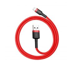 BASEUS cable USB A to Lightning 2,4A Cafule CALKLF-B09 1 m cervený cerný