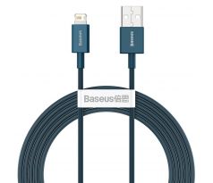 BASEUS cable USB A to Lightning 2,4A Superior CALYS-C03 2 m modrý