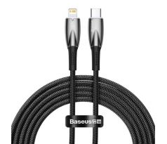 BASEUS cable Type C to Lightning PD 20W Glimmer CADH000101 2 m cerný