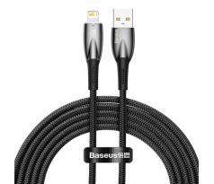 BASEUS cable USB A to Lightning 2,4A Glimmer CADH000301 2 m cerný