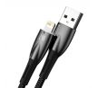 BASEUS cable USB A to Lightning 2,4A Glimmer CADH000301 2 m cerný