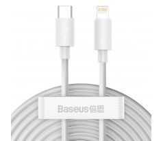 BASEUS cable Type C to Lightning PD 5A 20W Wism TZCATLZJ-02 2 pcs 1,5 m bílý