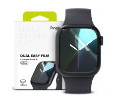 OCHRANNÁ FÓLIE RINGKE DUAL EASY 3-PACK APPLE WATCH 10 (42 mm) CLEAR