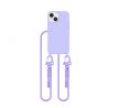 KRYT SE ŠŇŮRKOU/POPRUH NA TĚLO TECH-PROTECT MAGNECKLACE MAGSAFE iPhone 13 mini LAVENDER