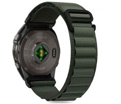 ŘEMÍNEK TECH-PROTECT NYLON PRO GARMIN FENIX 5 / 6 / 6 PRO / 7 / 8 (47 mm) / E OLIVE GREEN