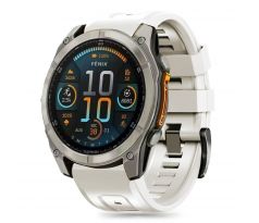 ŘEMÍNEK TECH-PROTECT SILICONE GARMIN FENIX 5S / 5S Plus / 6S / 6S PRO / 7S / 8 (43 mm) TITANIUM