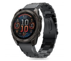 ŘEMÍNEK TECH-PROTECT STAINLESS GARMIN FENIX 5X / 5X Plus / 6X / 6X PRO / 7X / 8 (51 mm) BLACK