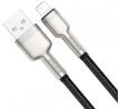 BASEUS cable USB A to Lightning 2,4A Cafule Metal 1 m cerný