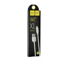 HOCO cable USB A to Lightning 2,1A X1 3 m bílý