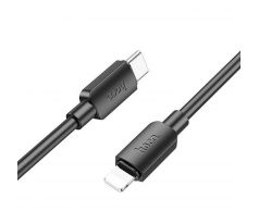 HOCO cable Type C to Lightning PD 2,4A 20W X96 1 m cerný