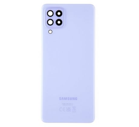 Samsung Galaxy A22 5G - Zadní kryt baterie -  light violet (se sklíčkem kamery) (náhradní díl) 