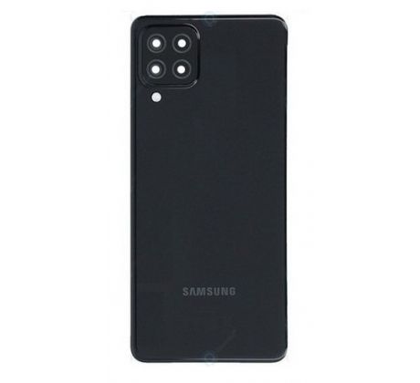 Samsung Galaxy A22 5G - Zadní kryt baterie -  black (se sklíčkem kamery) (náhradní díl) 