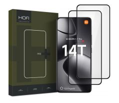 2KS V BALENÍ, SET 2 OCHRANNÝCH SKEL HOFI GLASS PRO+ 2-PACK XIAOMI 14T / 14T PRO BLACK