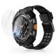 ŘEMÍNEK SE 2 OCHRANNÝMI SKLY SUPCASE UNICORN BEETLE PRO & TEMPERED GLASS 2-PACK SAMSUNG SAMSUNG GALAXY WATCH ULTRA (47 mm) BLACK