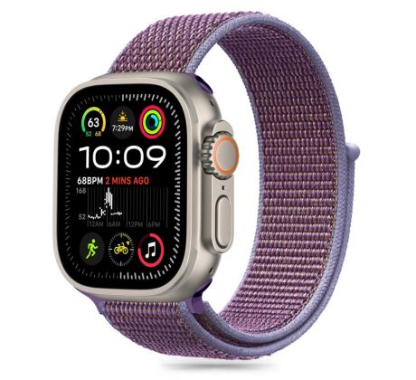 ŘEMÍNEK TECH-PROTECT NYLON APPLE WATCH 6 / 7 / 8 / 9 / 10 / SE (40 / 41 / 42 mm) LILAC