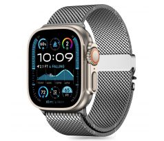 ŘEMÍNEK TECH-PROTECT MILANO APPLE WATCH 6 / 7 / 8 / 9 / 10 / SE / ULTRA 1 / 2 (44 / 45 / 46 / 49 mm) SILVER