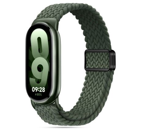 ŘEMÍNEK TECH-PROTECT NYLONMAG XIAOMI SMART BAND 8 / 9 / NFC HUNTER GREEN