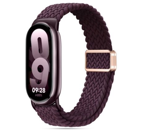 ŘEMÍNEK TECH-PROTECT NYLONMAG XIAOMI SMART BAND 8 / 9 / NFC DARK CHERRY