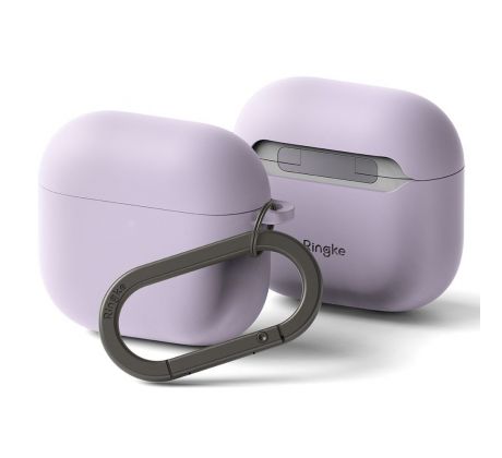 KRYT RINGKE SILICONE APPLE AirPODS 4 LIGHT PURPLE