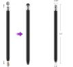 DOTYKOVÉ PERO TECH-PROTECT USP100 4-TIP TOUCH STYLUS PEN VIOLET/PINK