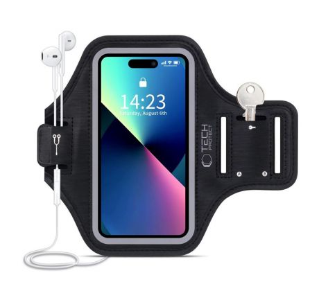 FITNESS DRŽÁK NA RUKU TECH-PROTECT M4 UNIVERSAL SPORT ARMBAND BLACK