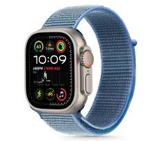 ŘEMÍNEK TECH-PROTECT NYLON APPLE WATCH 6 / 7 / 8 / 9 / 10 / SE / ULTRA 1 / 2 (44 / 45 / 46 / 49 mm) BABY BLUE