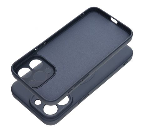 SILICONE MAG COVER  s MagSafe  iPhone 16 Pro modrý titanium