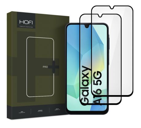 2KS V BALENÍ, SET 2 OCHRANNÝCH SKEL HOFI GLASS PRO+ 2-PACK SAMSUNG GALAXY A16 4G / 5G BLACK