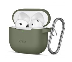 KRYT TECH-PROTECT SILICONE HOOK APPLE AirPODS 4 OLIVE GREEN