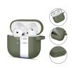 KRYT TECH-PROTECT SILICONE HOOK APPLE AirPODS 4 OLIVE GREEN