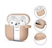 KRYT TECH-PROTECT SILICONE HOOK APPLE AirPODS 4 CAFFE LATTE