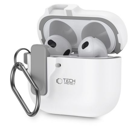 KRYT TECH-PROTECT SLIM HOOK APPLE AirPODS 4 WHITE